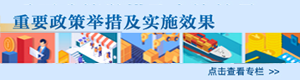 重要政策舉措及實施效果